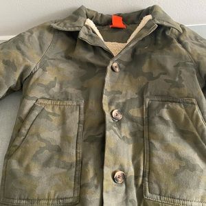 Boys camo coat